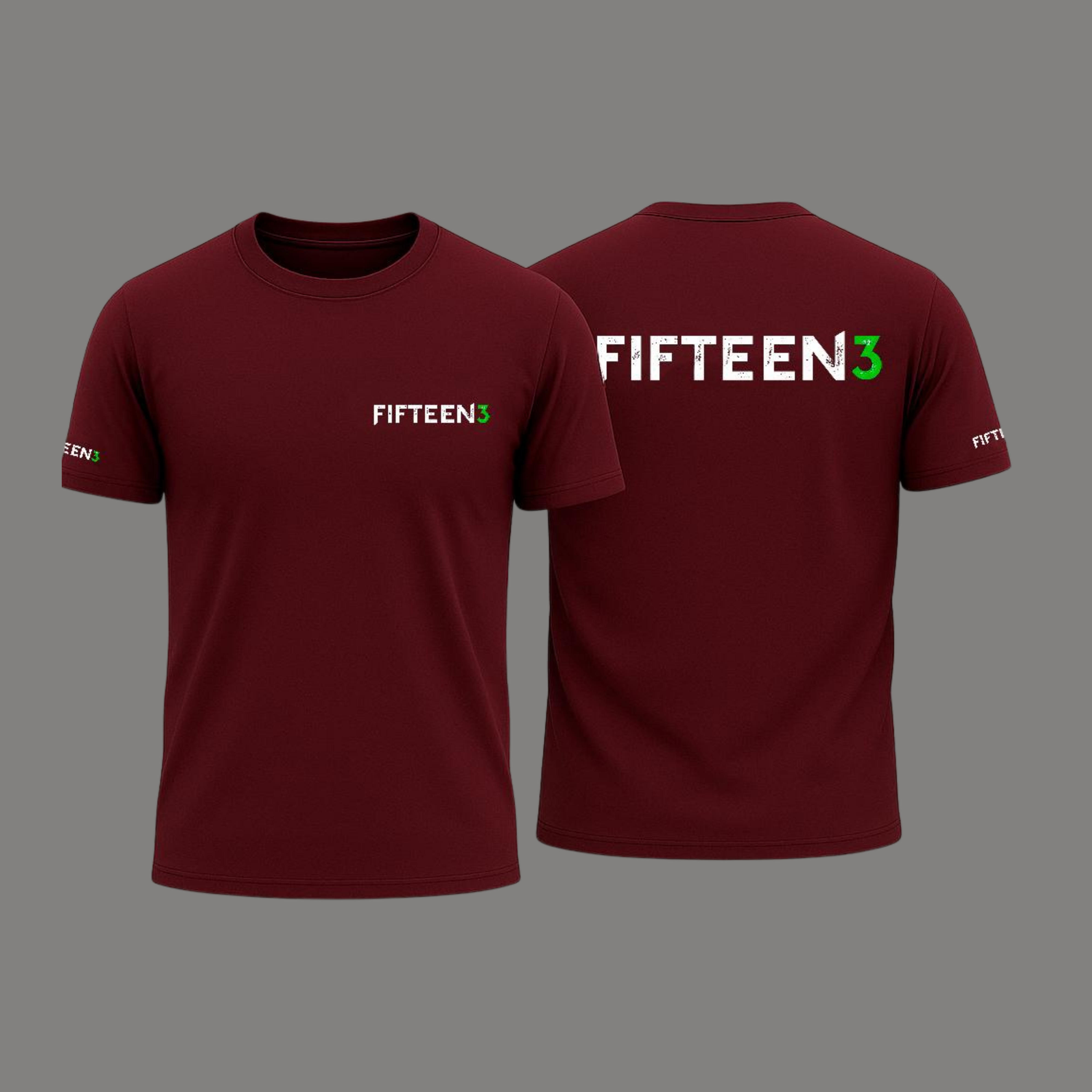 FIFTEEN3 Performance Tee - Burgundy